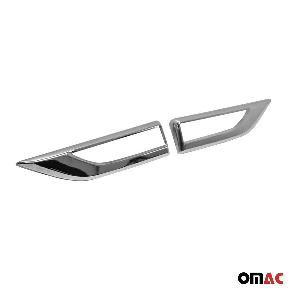 Blinkerrahmen Signalblende Blinker Umrandung für VW Caddy 2015-2020 Chrom ABS 2x