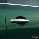 Türgriff Blende Türgriffkappen für VW Polo 2001-2009 4-Tür Chrom Silber