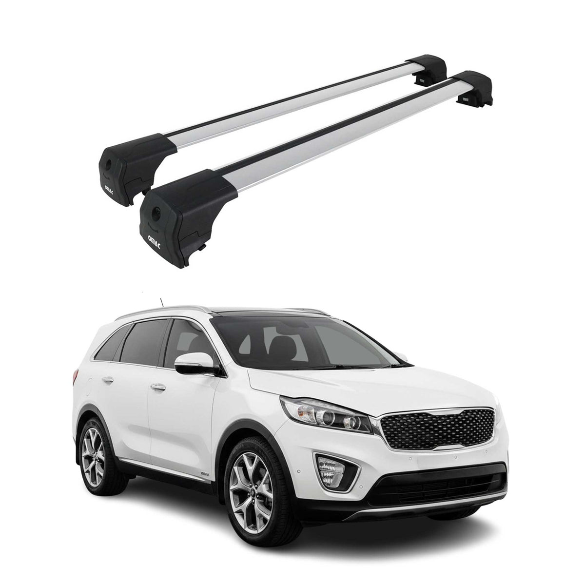Dachträger Gepäckträger für BMW 2er F45 Grand Tourer 2015-2026 ABE Alu Grau