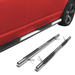 Edelstahl Trittbretter Schwellerrohre für Ford Ranger Double Cab 2007-12 Silber