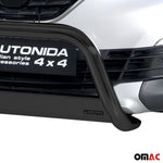 Frontbügel Frontschutzbügel für Renault Captur 2017-2019 Schwarz ø63mm Stahl