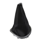 Schaltsack Schaltmanschette für Renault Clio 2005-2010 Kunstleder Schwarz