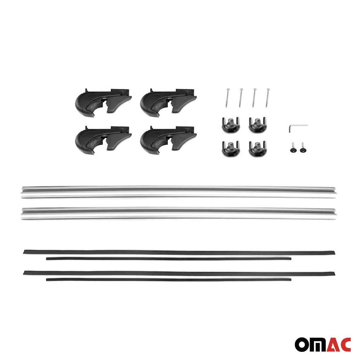 Dachträger Grundtäger für Seat Arona 2017-2026 75kg Aluminium Silber 2tlg