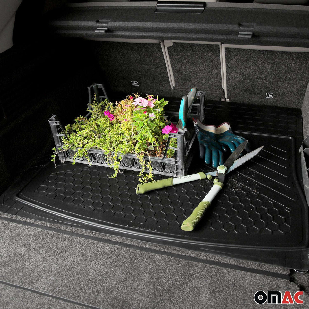 Kofferraumwanne Antirutschmatte Laderaumwanne Universal für BMW iX Gummi