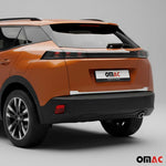 Kofferraumleiste Heckleiste für Peugeot 2008 2019-2026 Untere Edelstahl Chrom