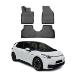 OMAC Gummimatten Fußmatten für VW ID.3 2020-2026 TPE Automatten Schwarz 3x