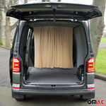 Maß Gardinen für Citroen Jumper H3 Fahrerhaus Abtrennung Sonnenschutz Beige