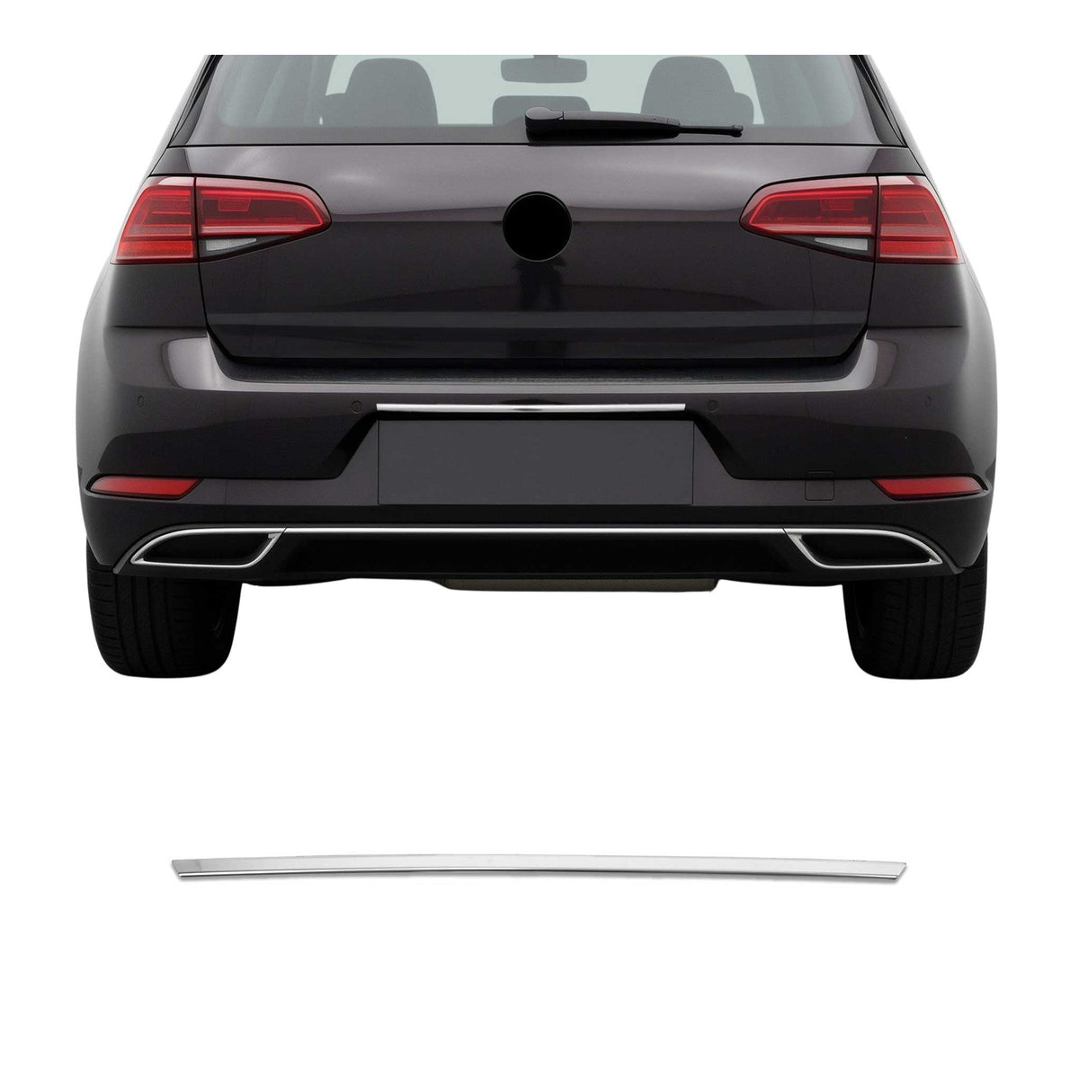 Heckklappe Kofferraumöffner Griff für VW Golf mk7 Variant 2013-2020 Edelstahl