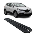 Seitenschweller Trittbretter Schweller für Renault Kadjar 2015-2022 Alu Schwarz
