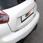 Ladekantenschutz Stoßstange für Nissan Juke I 2015-2019 Facelift Edelstahl Chrom
