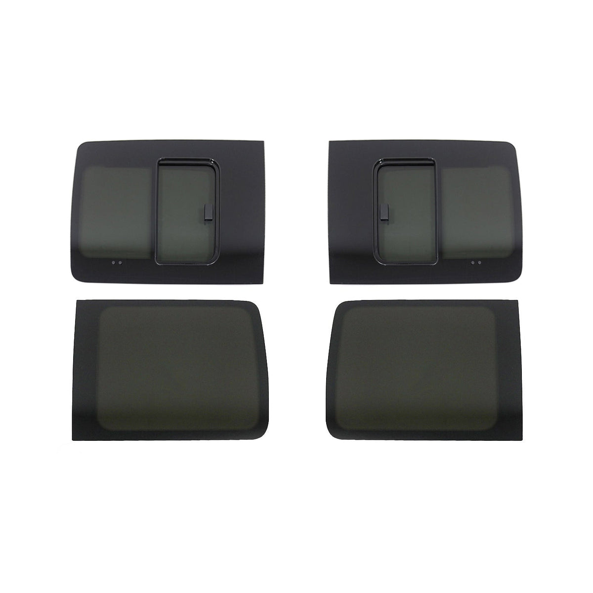Seitenfenster Schiebefenster VW Caddy 2003-2020 Autoglas Links Rechts Set 4x L1