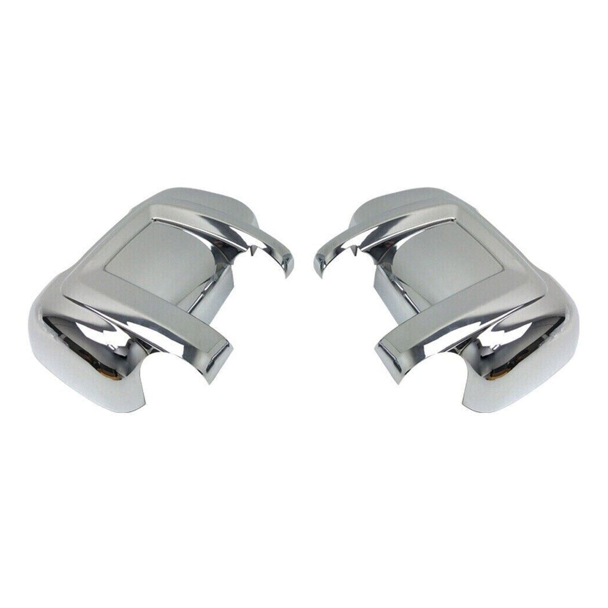 Spiegelkappen Spiegelabdeckung für Citroen Jumper 2006-2026 Chrom ABS Silber