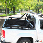Überrollbügel Rollbar für Ford Ranger 2005-2011 Gefärbten Stahl Ø76 Schwarz