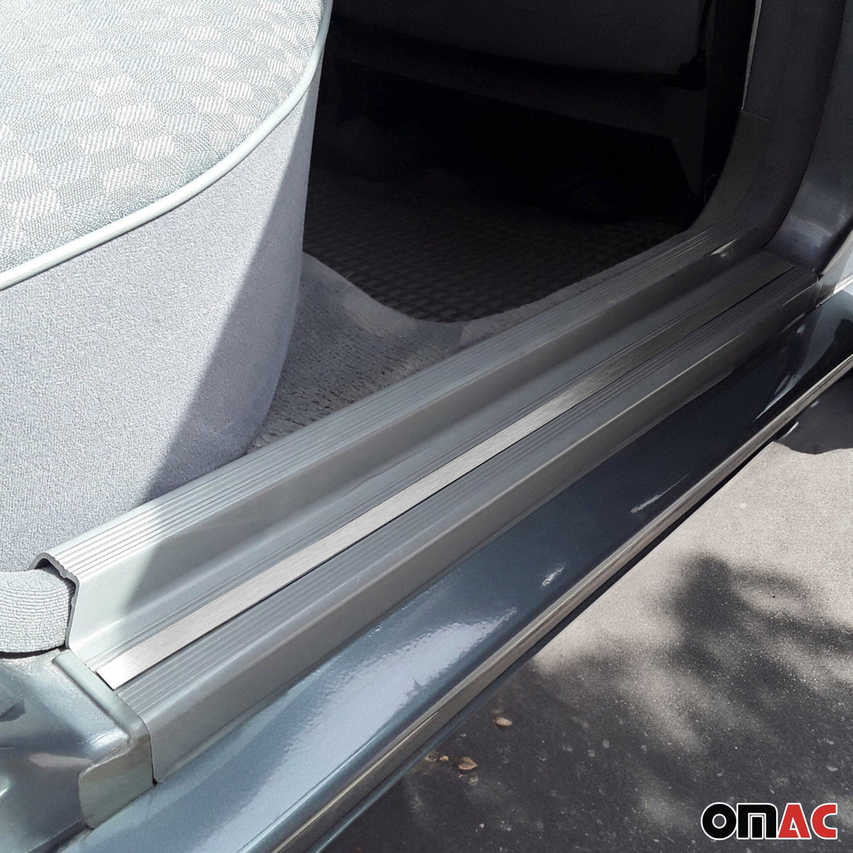 Einstiegsleisten Türschweller für Mercedes C Klasse Chrom Gebürstet 8x