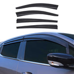 4x Windabweiser Regenabweiser für Dacia Sandero / Sandero Stepway 2008-12 Acryl