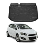 Kofferraumwanne Laderaumwanne für Chevrolet Aveo 2012-2024 Schrägheck Gummi TPE