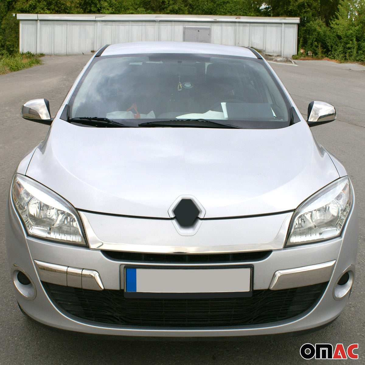 Spiegelkappen Spiegelabdeckung für Renault Fluence 2010-2014 Edelstahl Chrom