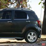 Fensterleisten für Daihatsu Terios II 2006-2017 Edelstahl Glänzend Silber 2tlg