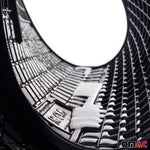 OMAC Gummi Fußmatten für Nissan Pathfinder 2010-2021 Automatten Gummi Schwarz 4x