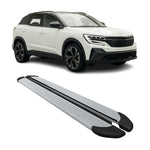 Trittbretter Seitenschweller für Renault Austral 2022-2026 Aluminium Silber 2x