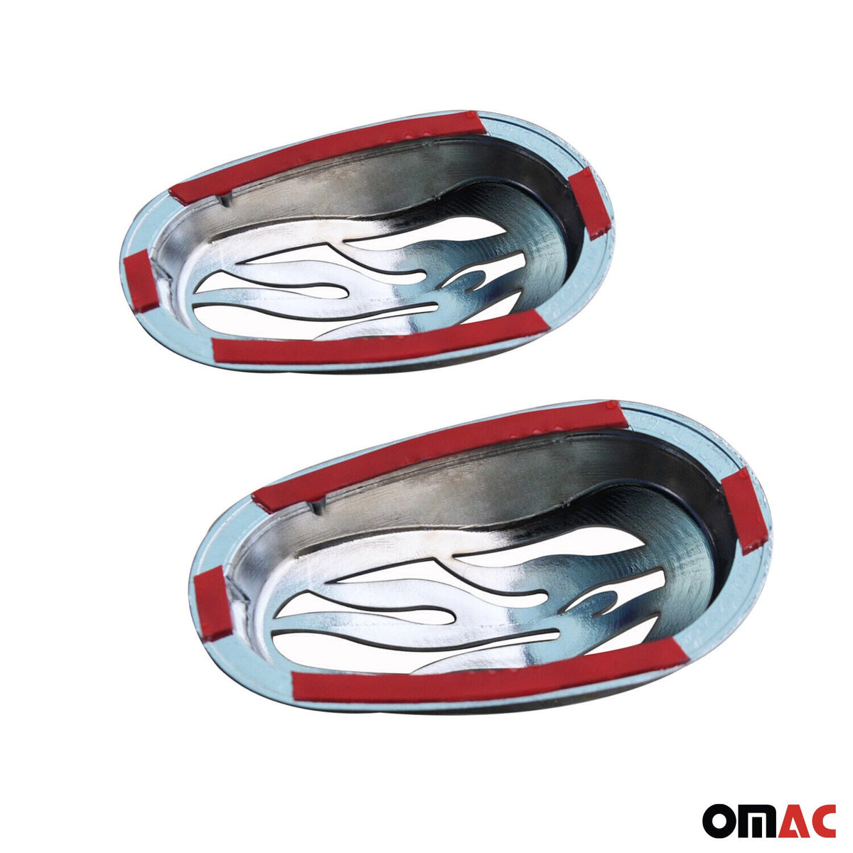 Blinkerrahmen Signalblende Seitenblinker für Toyota Yaris 2007-2011 Chrom ABS 2x