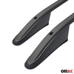 Dachreling Dachgepäckträger für Ford Connect 2002-2013 Kurzer Alu Schwarz 2x