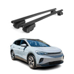 Dachträger Grundtäger für VW ID.4 2021-2026 75kg Aluminium Schwarz 2 tlg