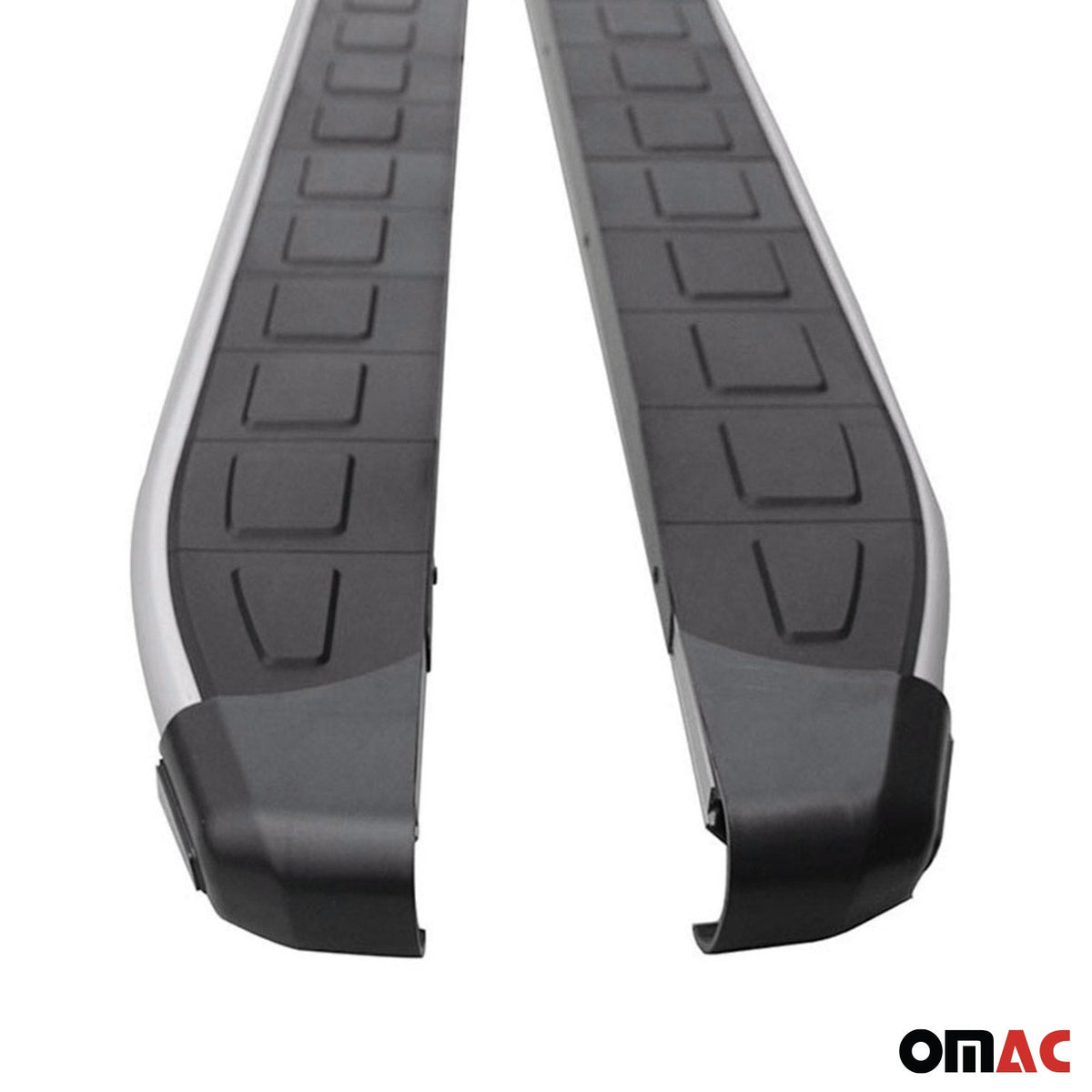 Seitenschweller Seitenbretter Trittbretter für Honda CR-V 3 2006-12 Alu Schwarz