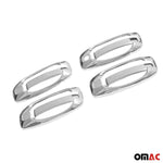 Chrom Türgriff Blende für Fiat Doblo 2010-2021 4-Tür Edelstahl 8tlg