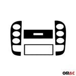 Innenraum Dekor Cockpit für Citroen C2 2003-2009 Carbon Optik 3tlg