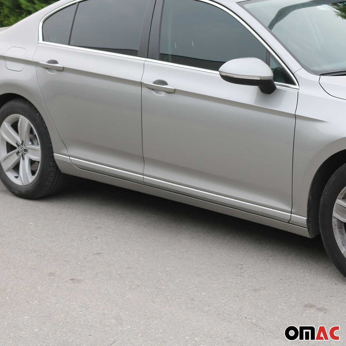 Seitentürleiste Türschutzleiste für VW Passat B8 Limo 2014-2023 Edelstahl 8tlg