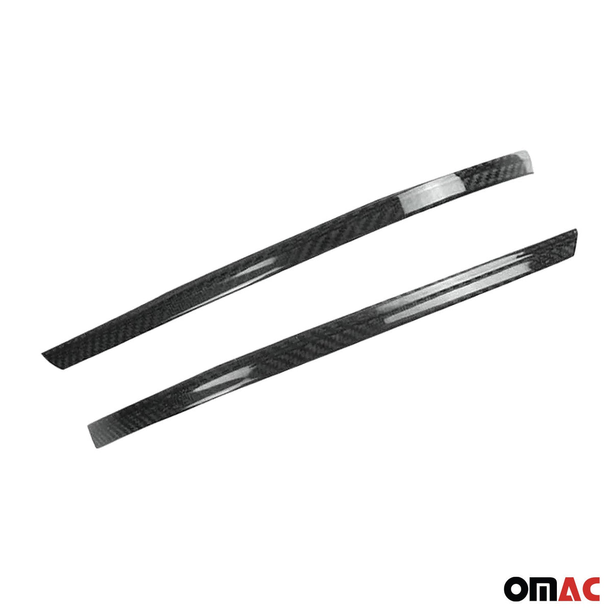 Spiegelkappen Leiste für VW Multivan T5 2010-2015 Kohlefaser Carbon Schwarz 2tlg