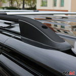 Dachreling Dachgepäckträger für Renault Trafic 2014-24 L2 Langer Alu Schwarz