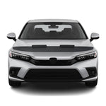 Haubenbra Steinschlagschutz Bonnet Bra für Honda Civic Limo 5tür 2022-26 Carbon