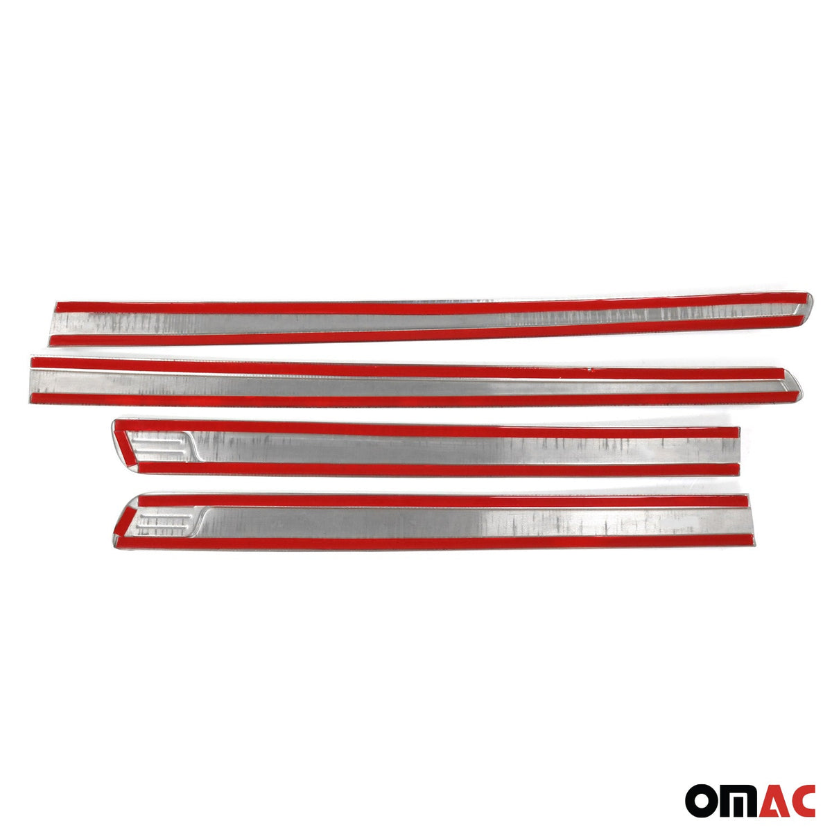Seitentürleiste Türleisten Türschutzleiste für Toyota Hilux 2005-2015 Chrom 4x
