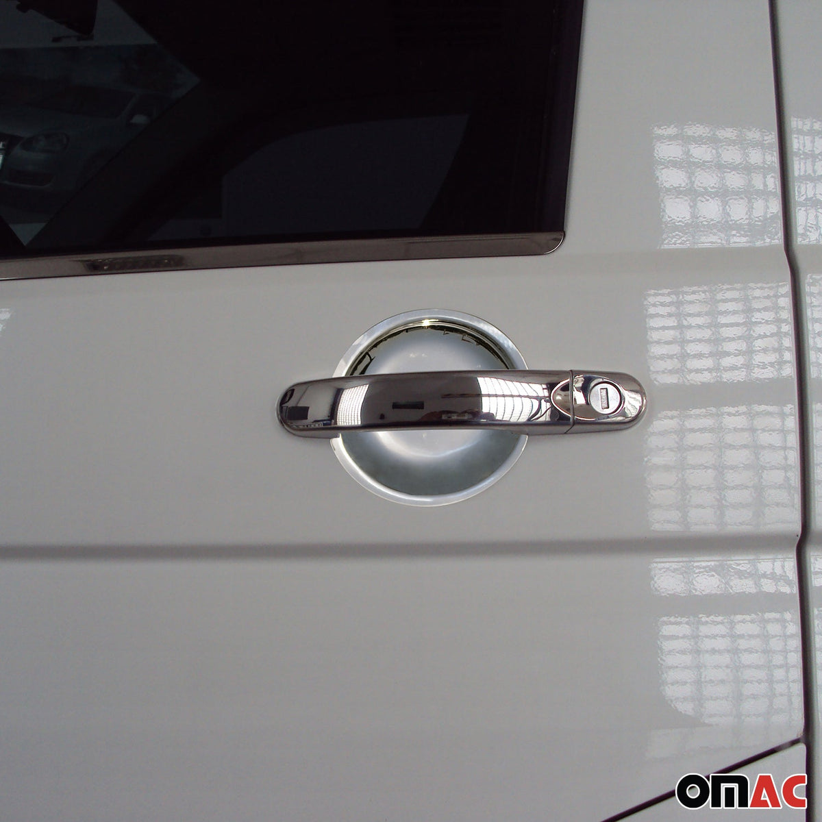 Türgriffschalen Türgriffmulden für VW Caravelle T5 2003-2015 Chrom Edelstahl 4x