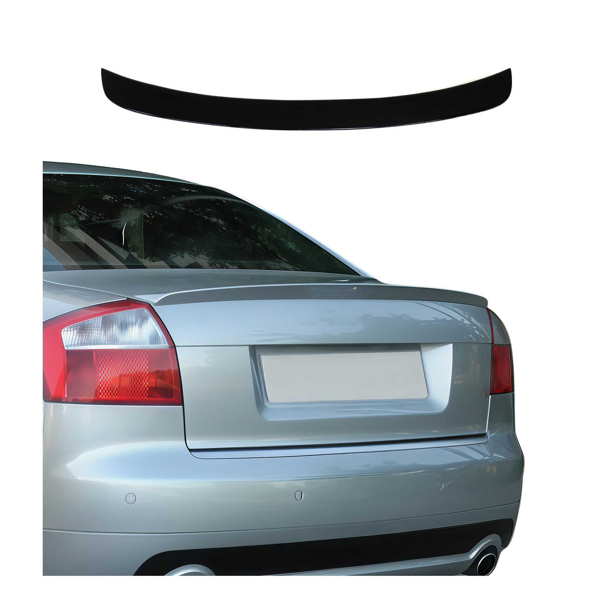 Heckspoiler Dachspoiler Hecklippe für VW Passat 3C B6 2005-2010 ABS Schwarz 1tlg