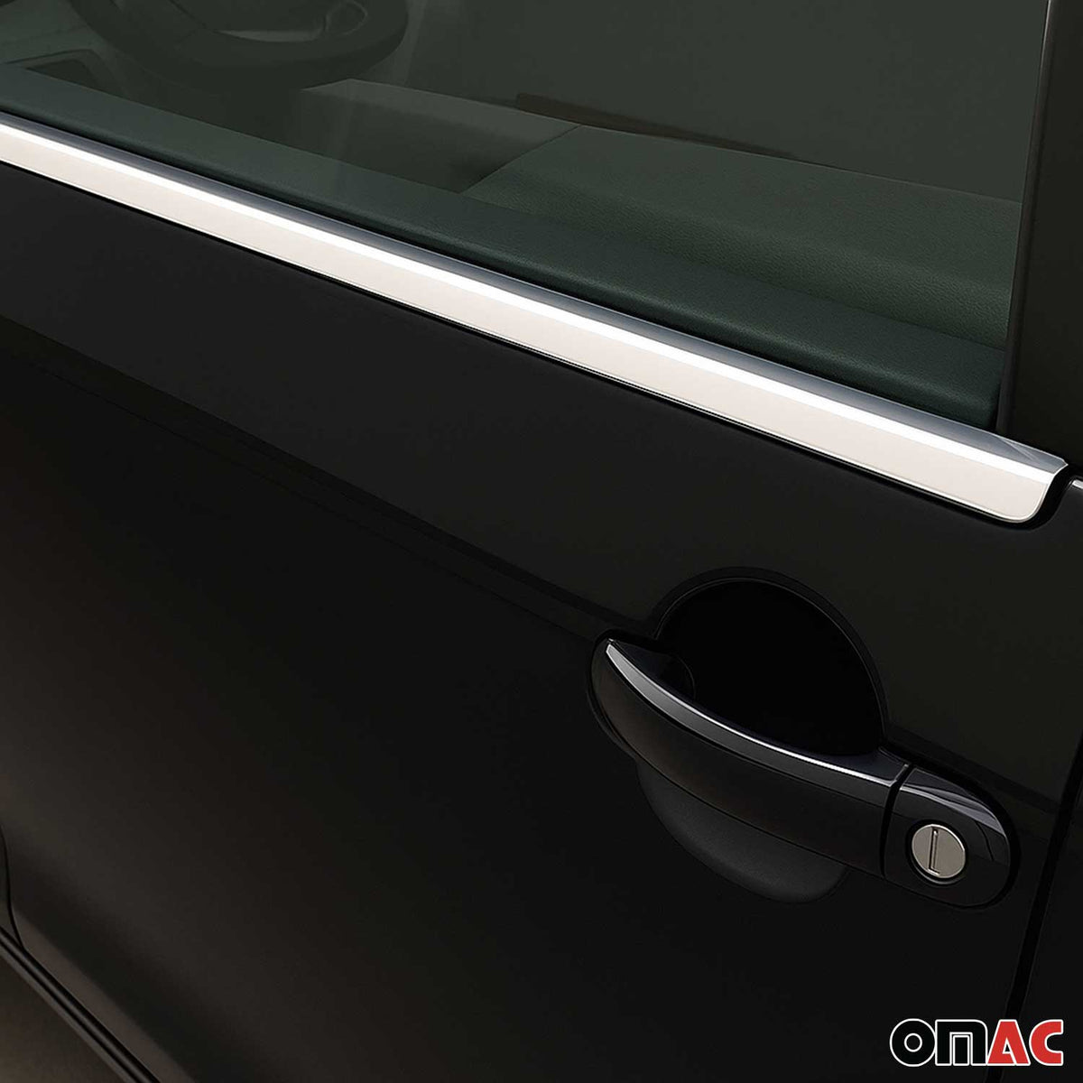 Fensterleisten Zierleisten für VW T6 T6.1 alle 2015-2024 Edelstahl Chrom 2x