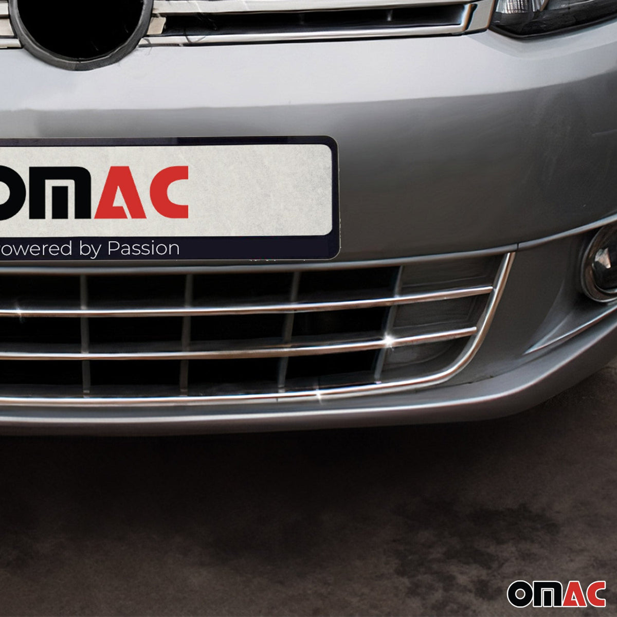 Kühlergrill Leisten Grillleisten für VW Caddy 2010-2015 Edelstahl Chrom 3tlg