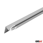 Sonnensegel Kederschiene für Ford Transit / Tourneo Custom ab 2023 L1 Silber Alu