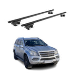 Dachträger Grundtäger für Mercedes GL Klasse X164 2006-2012 90kg Alu Schwarz ABE