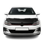Haubenbra Steinschlagschutz Bonnet Bra für VW Golf 2012-2019 Schwarz Halb