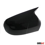 Spiegelkappen für Ford Focus C-MAX Focus mk2 Mondeo mk3 ABS Schwarz Glanz