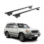 Dachträger für Toyota Land Cruiser 90 120 1996-2009 5 tür 90kg Alu ABE Schwarz