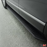 Trittbretter Seitenschweller für VW Tiguan mk3 2024-2026 Alu Schwarz 2tlg