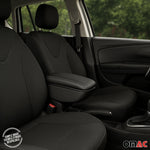 Armlehne Mittelarmlehne für Renault Megane 2016-2022 PU-Leder ABS Schwarz