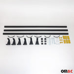 Dachträger für VW T5 T6 Transporter Multivan Caravelle 2003-24 Stahl Schwarz 3x