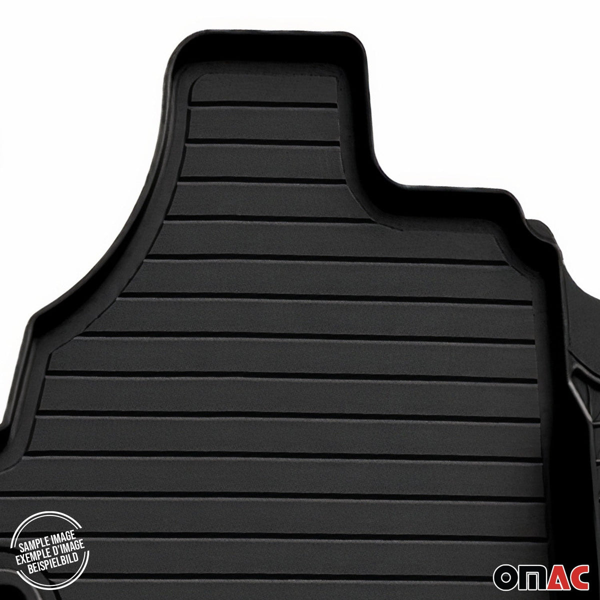 Fußmatten 3D Automatten Gummimatten für Dacia Duster 2010-2017 Gummi Schwarz 4x