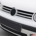 Kühlergrill Leisten Grillleisten für VW Golf mk4 1997-2006 Edelstahl Chrom 4tlg