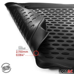 OMAC Gummimatten Fußmatten für Mini Countryman R60 2010-2016 TPE Schwarz 4x